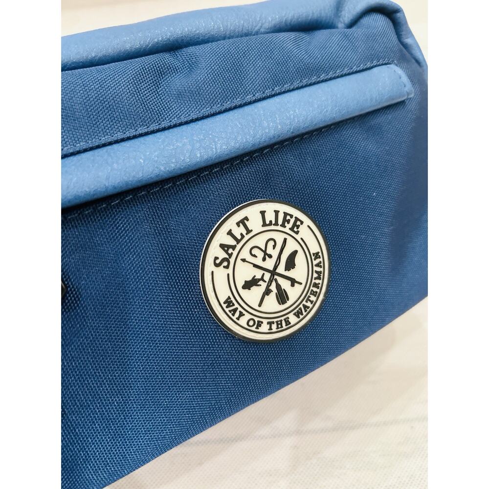 Salt Life Snapper Toiletry Bag Blue Zip Pouch SL14761